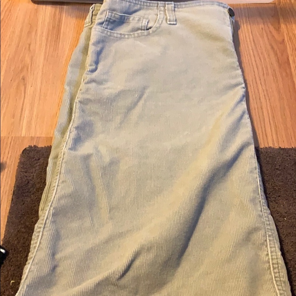 Corduroy Skirt